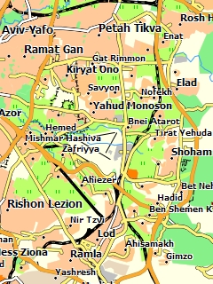 Garmin map Израиль